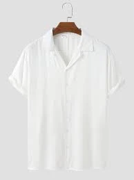 FABRIPPLE Men's Ethnic Motif Regular Black Shirts